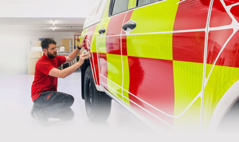 ambulance chevron graphics